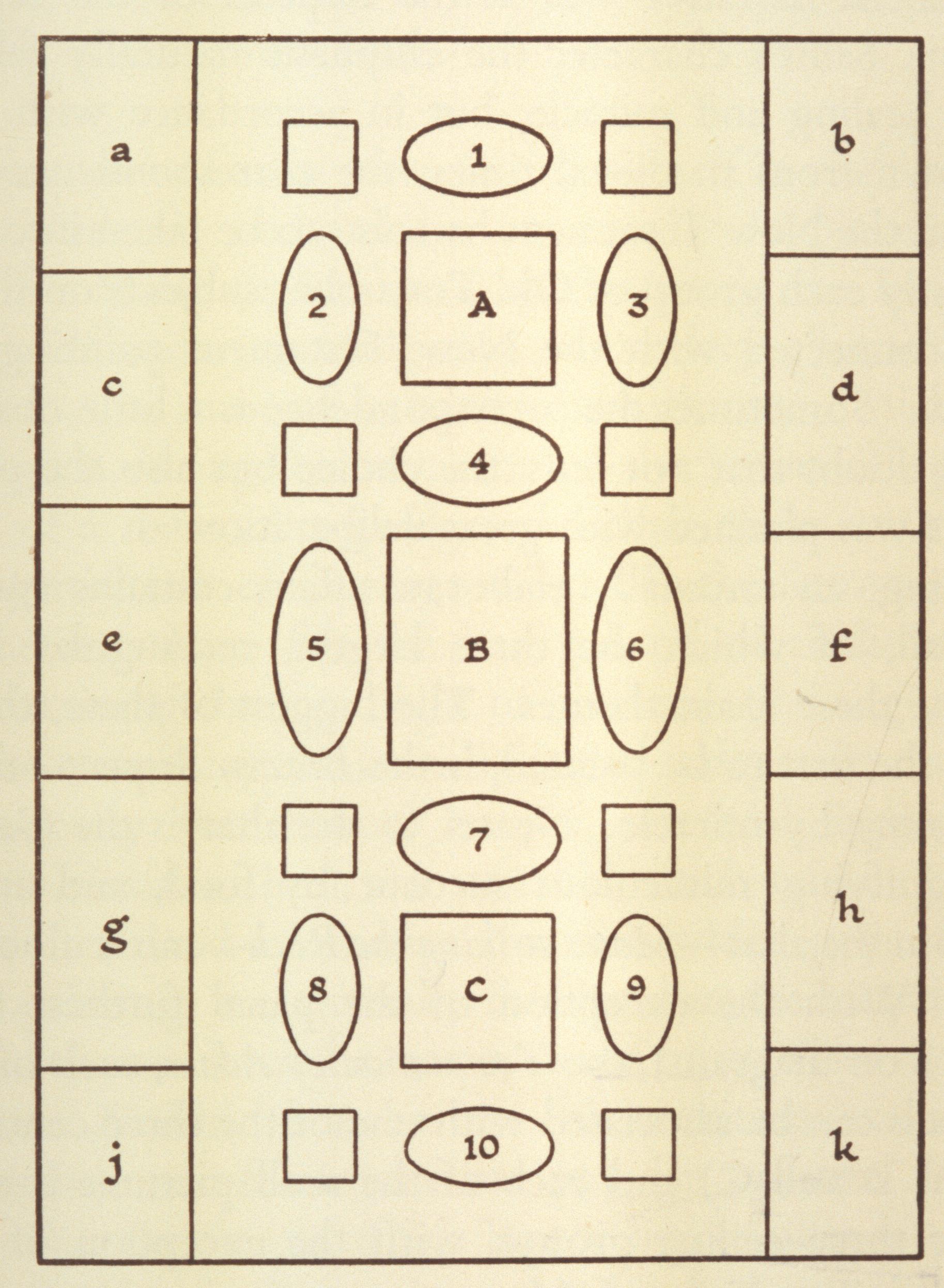 Figure 23: (V4_23) Diagram of the ceiling, Sala Superiore