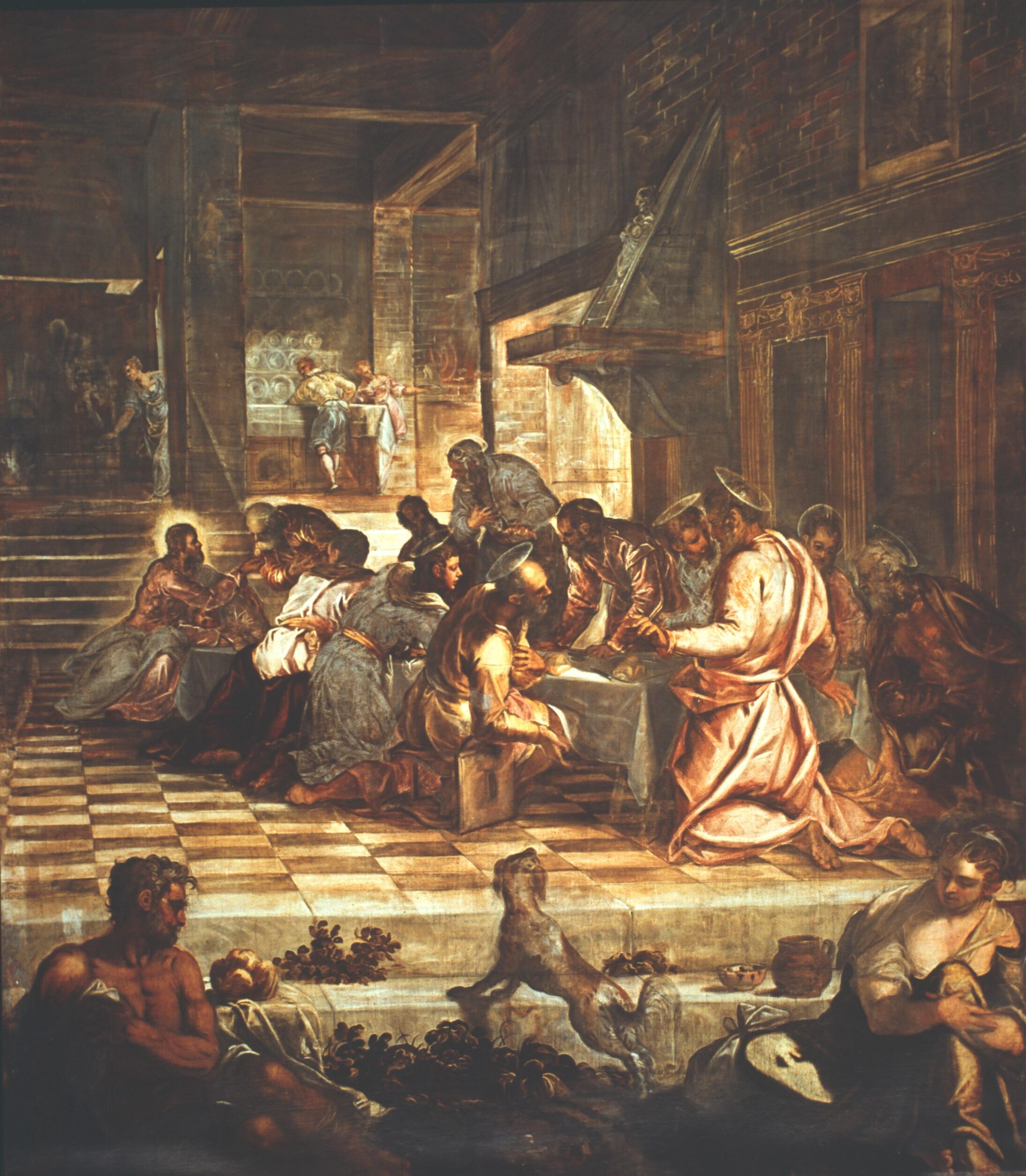 Figure 27: (V4_27) Tintoretto, The Last Supper, Sala Superiore