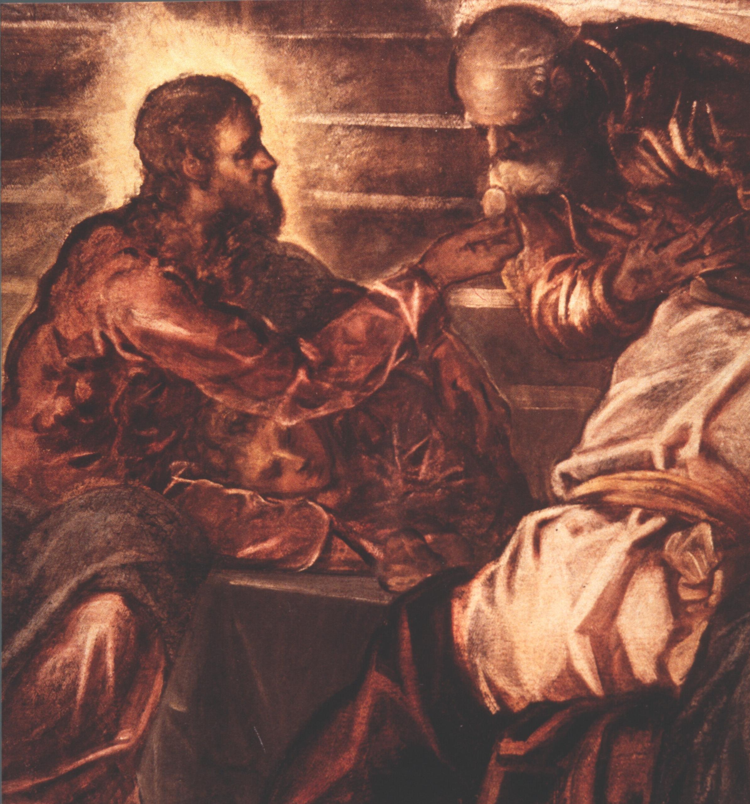 Figure 29: (V4_29) Details from Tintoretto, The Last Supper