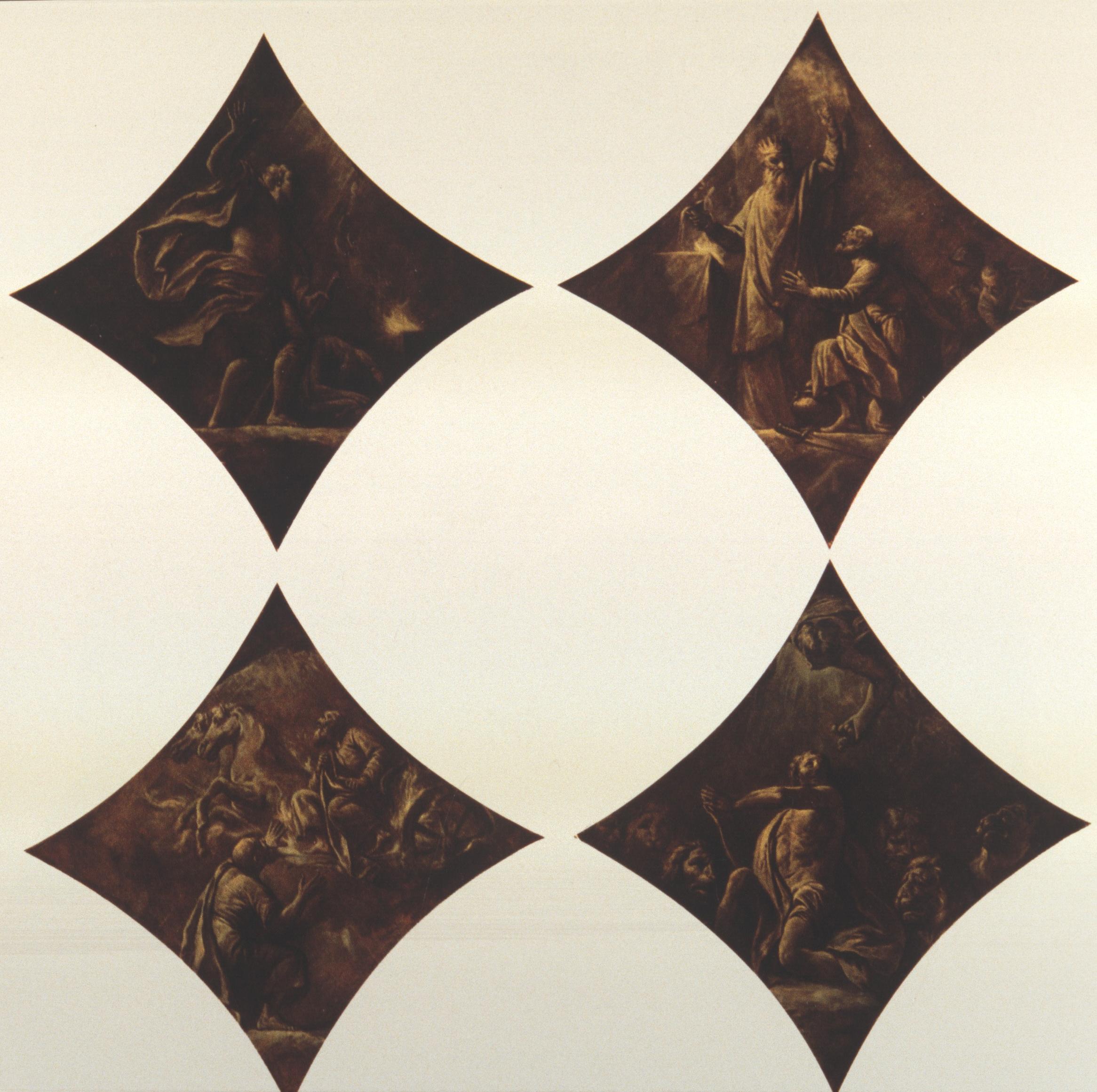 Figure 32: (V4_32) Giuseppe Angeli, Daniel saved by the angel, Ceiling of the Sala Superiore