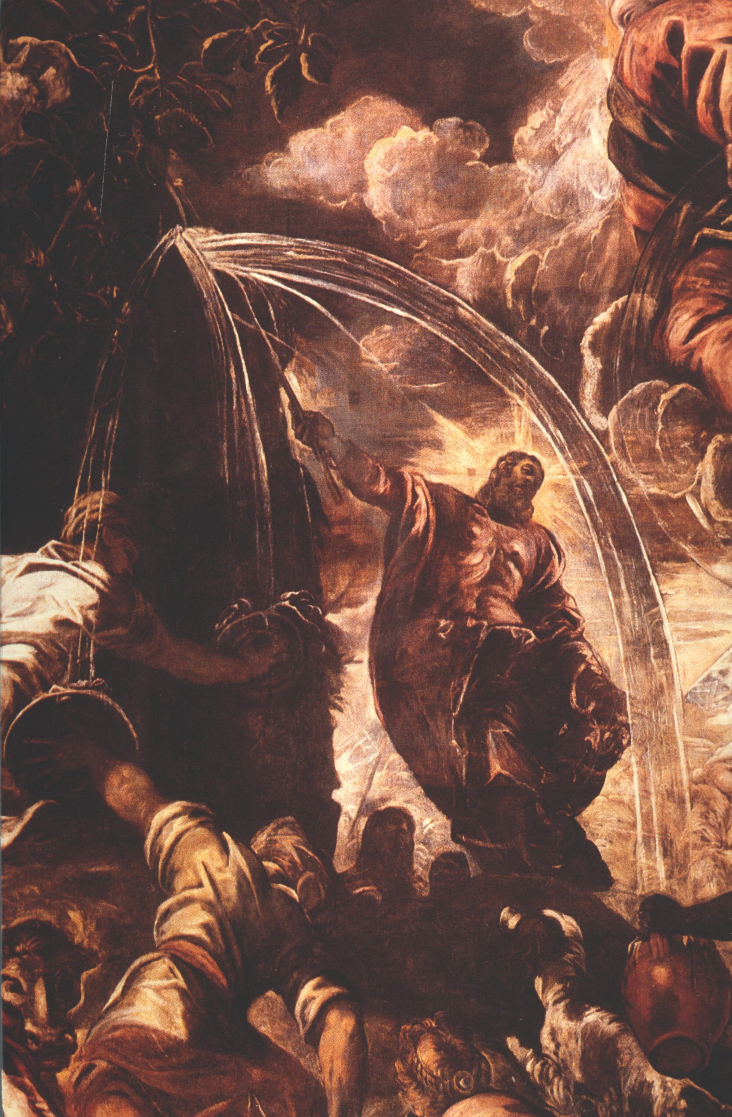 Figure 41: (V4_41) Detail from Tintoretto, Moses Drawing Water from the Rock
