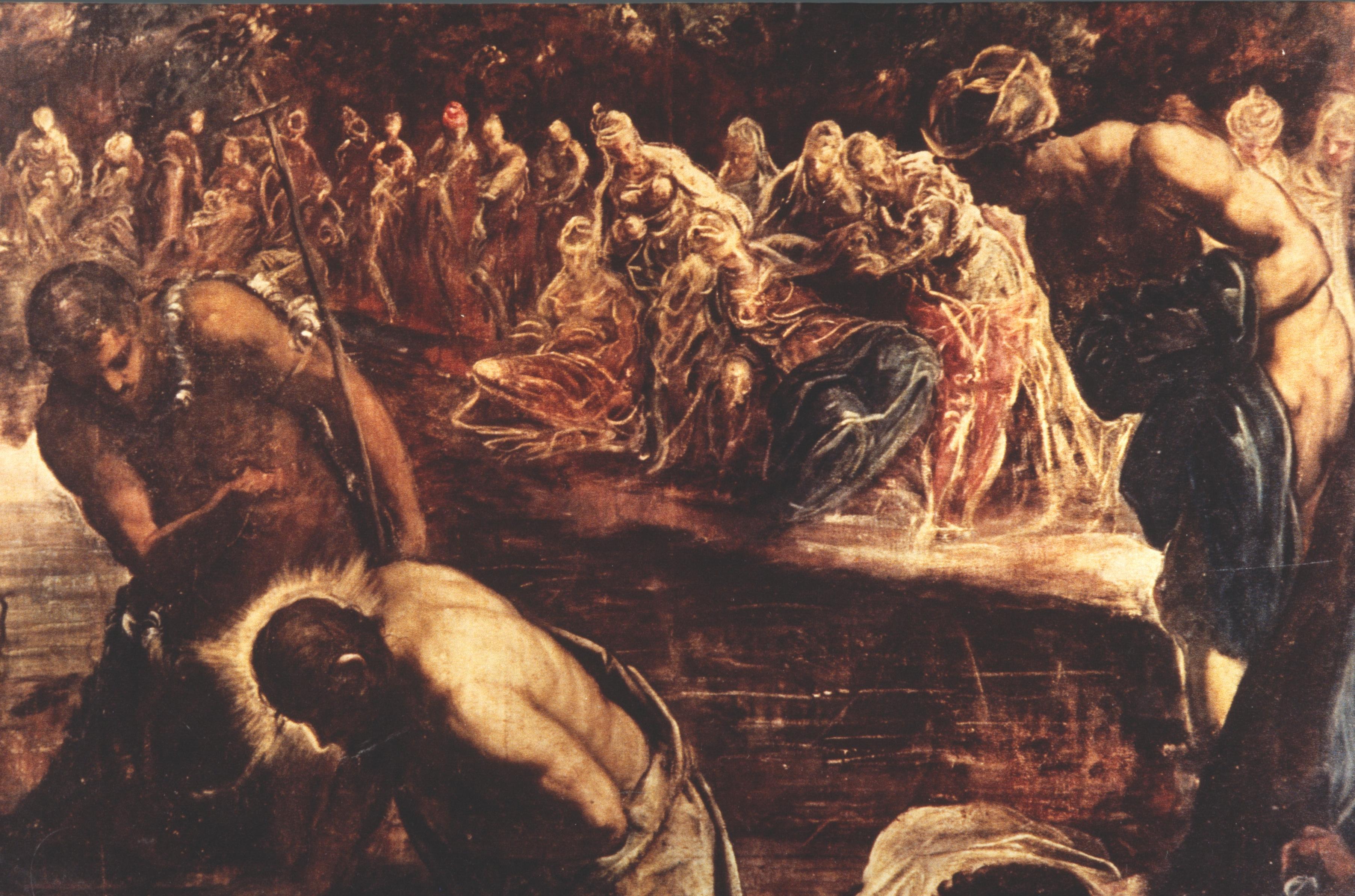 Figure 46: (V4_46) Detail from Tintoretto, The Baptism of Christ
