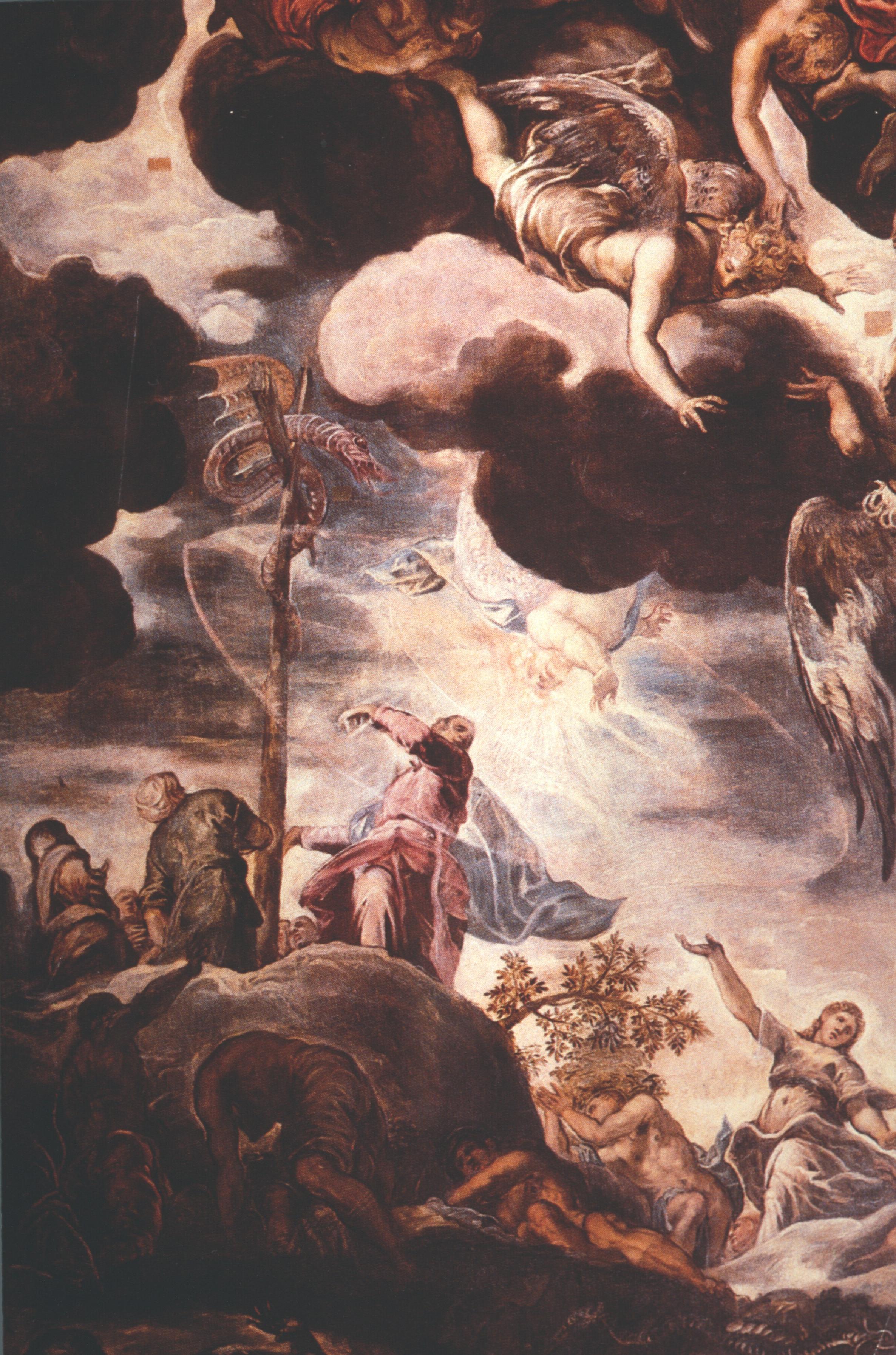 Figure 49: (V4_49) Detail from Tintoretto, The Brazen Serpent