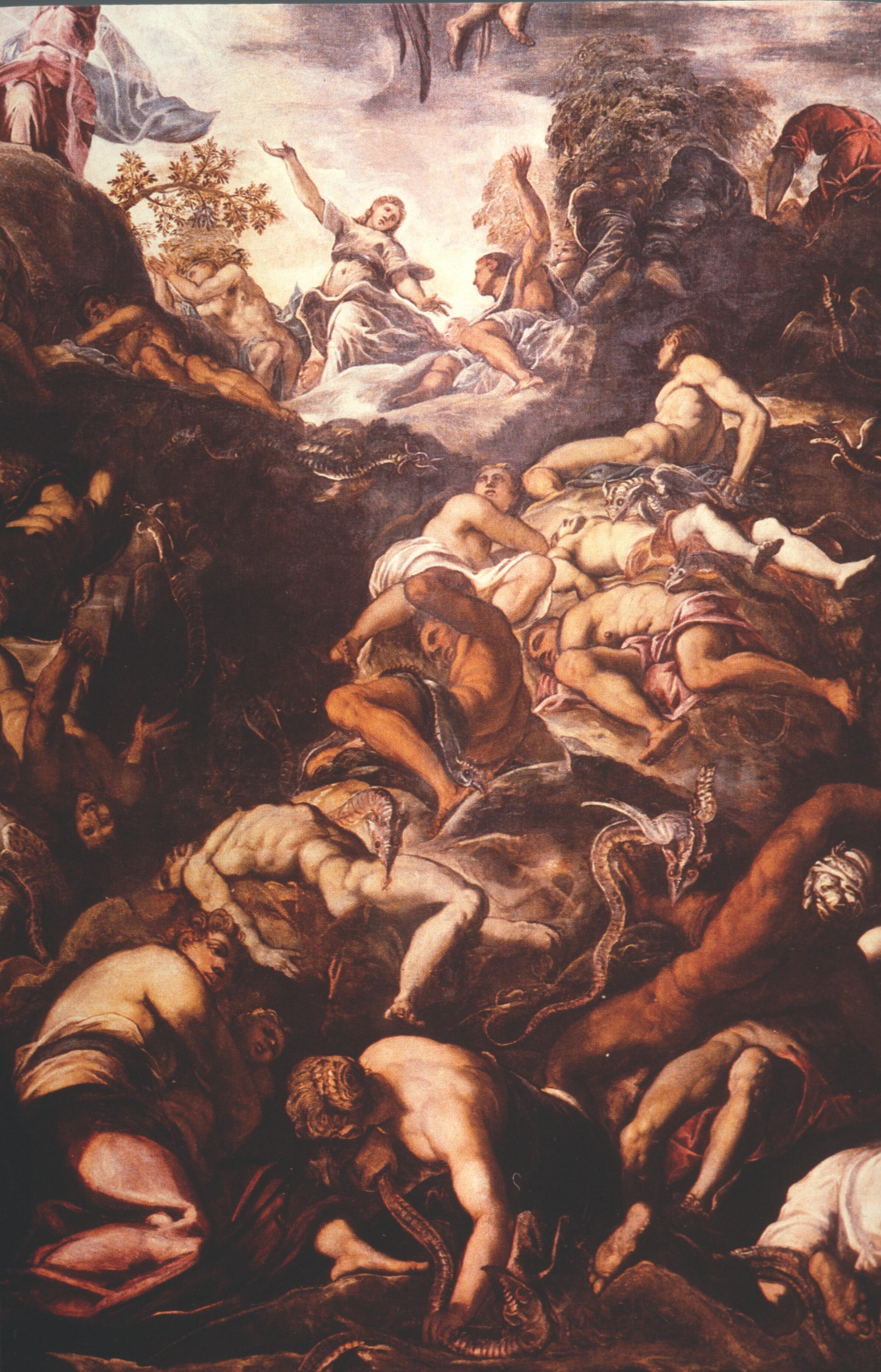 Figure 51: (V4_51) Detail from Tintoretto, The Brazen Serpent