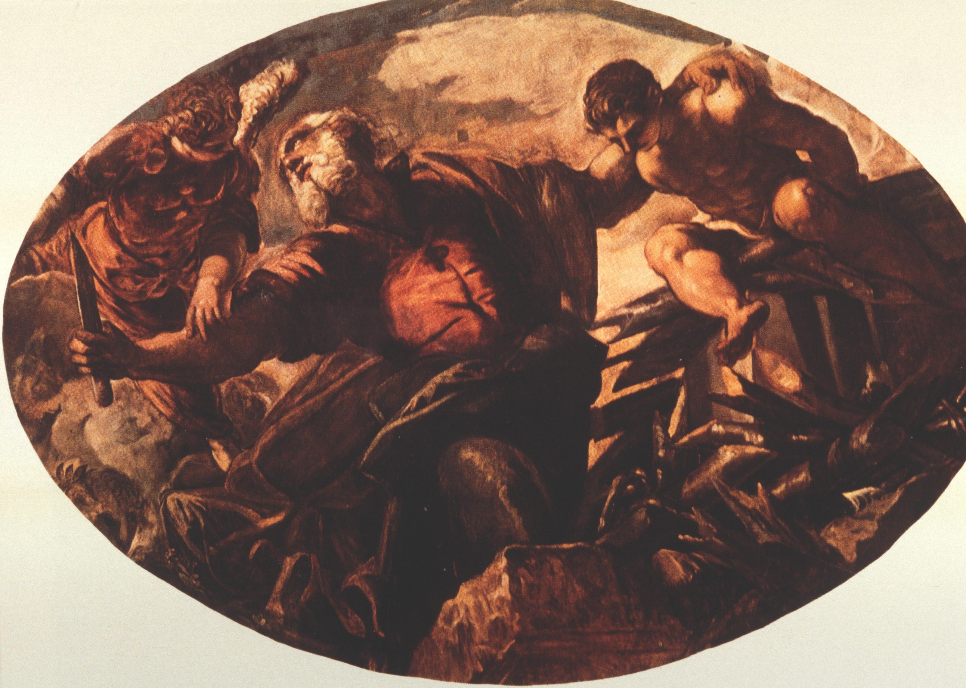 Figure 52: (V4_52) Tintoretto, The Sacrifice of Isaac, Scuola Grande di San Rocco