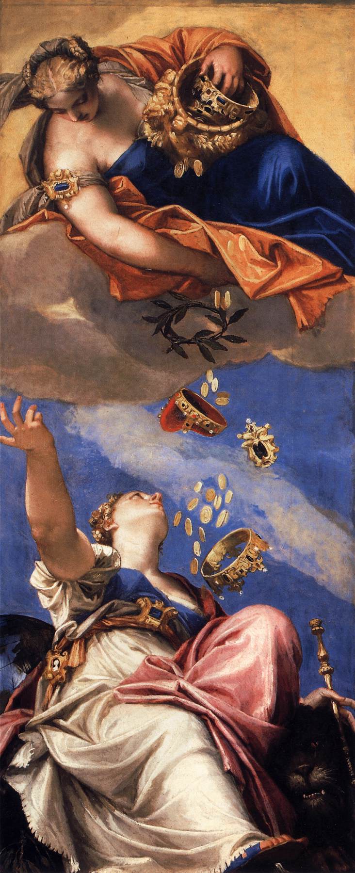 Figure 13: (V5_13) Veronese, Juno Showering Gifts on Venetia, Palazzo Ducale, Venice