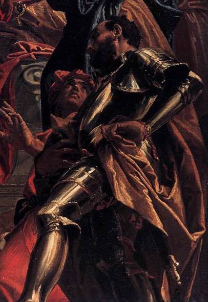 Figure 22: (V5_22) Detail from Veronese, Esther Crowned by Ahasuerus