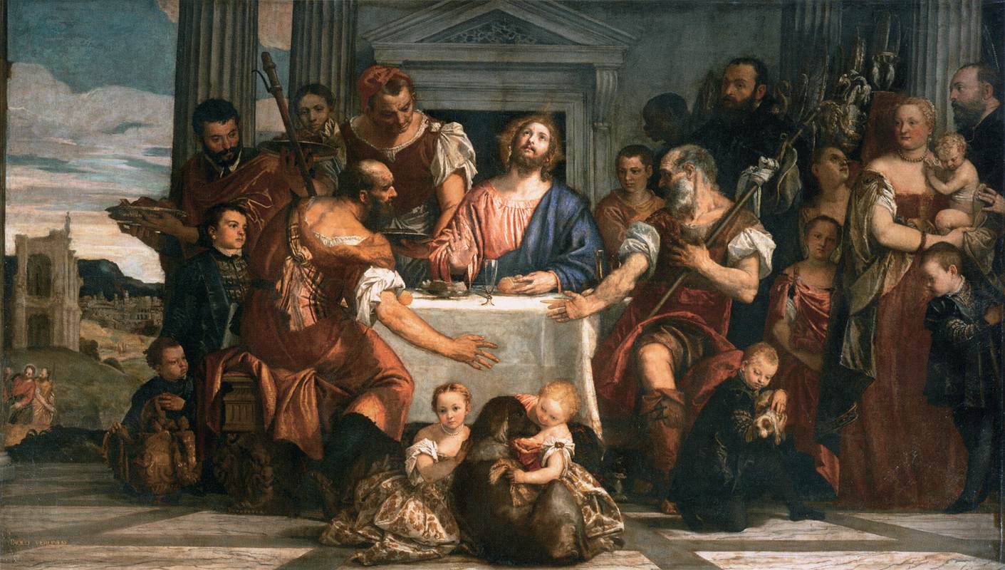 Figure 3: (V5_3) Veronese, Supper at Emmaus, Musée du Louvre