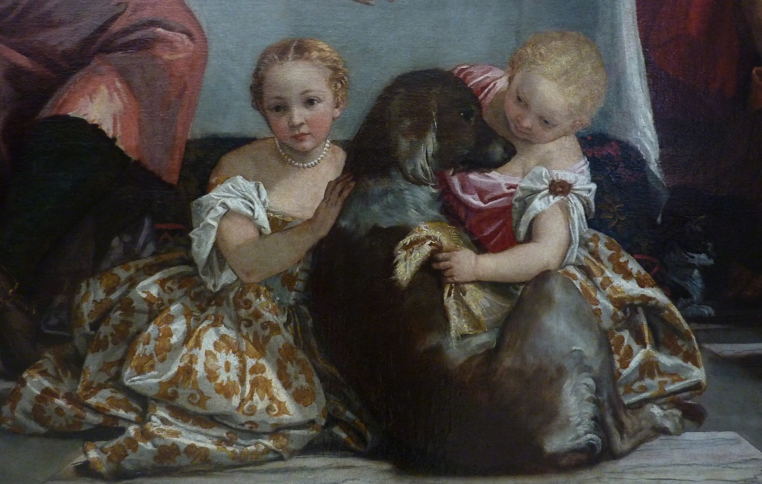 Figure 4: (V5_4) Detail from Veronese, Supper at Emmaus