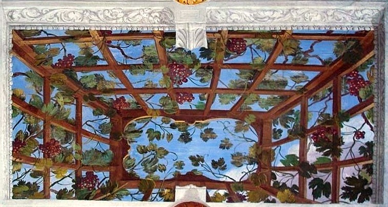 Figure 56: (V5_58) Detail from the Stanza di Bacco