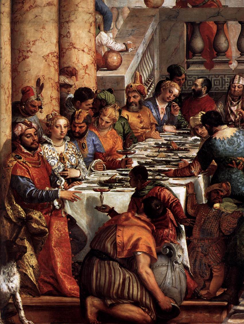 Figure 6: (V5_6) Detail from Veronese, The Wedding at Cana