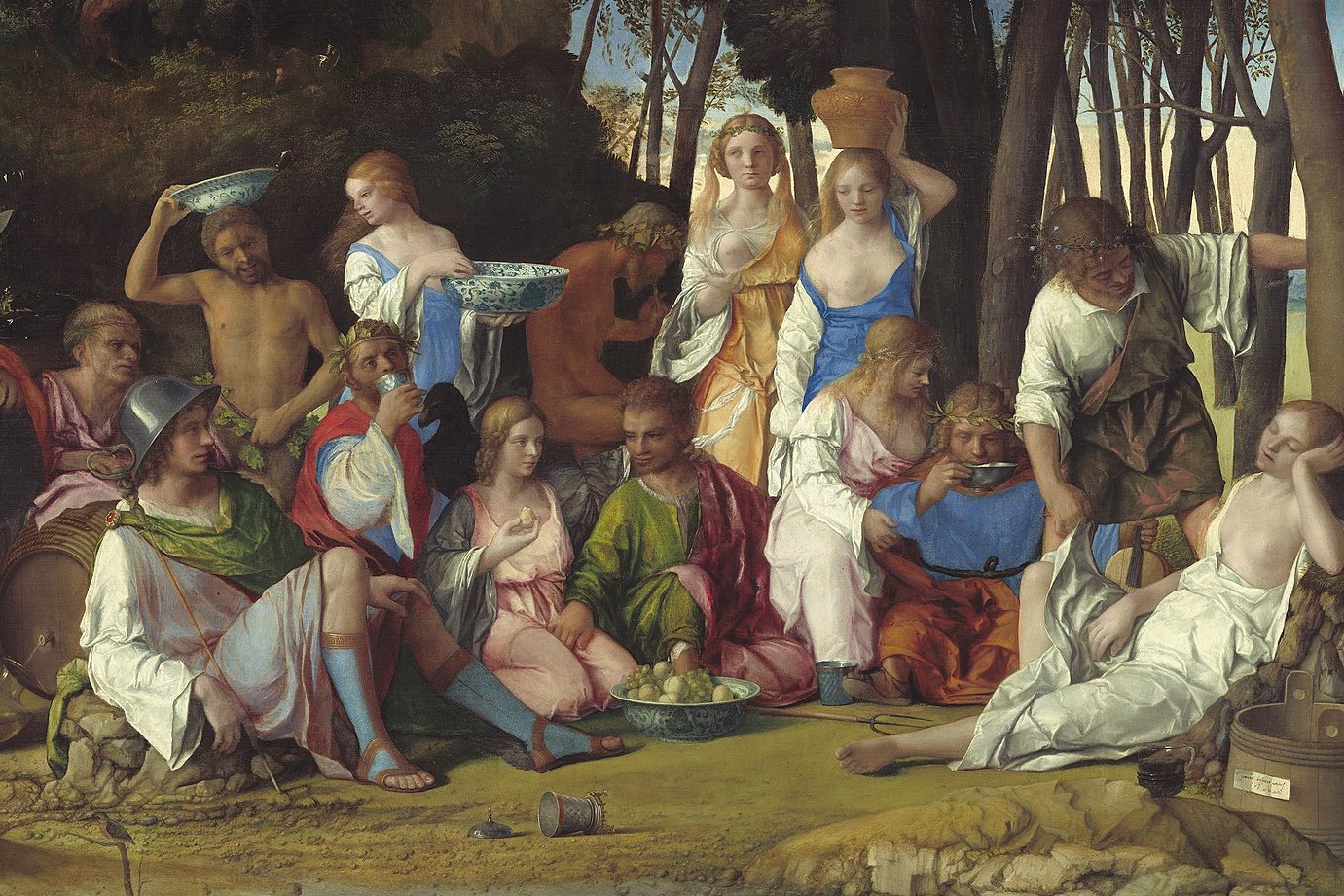 Figure 65: (V5_67) Detail from Giovanni Bellini, The Feast of the Gods, National Gallery of Art