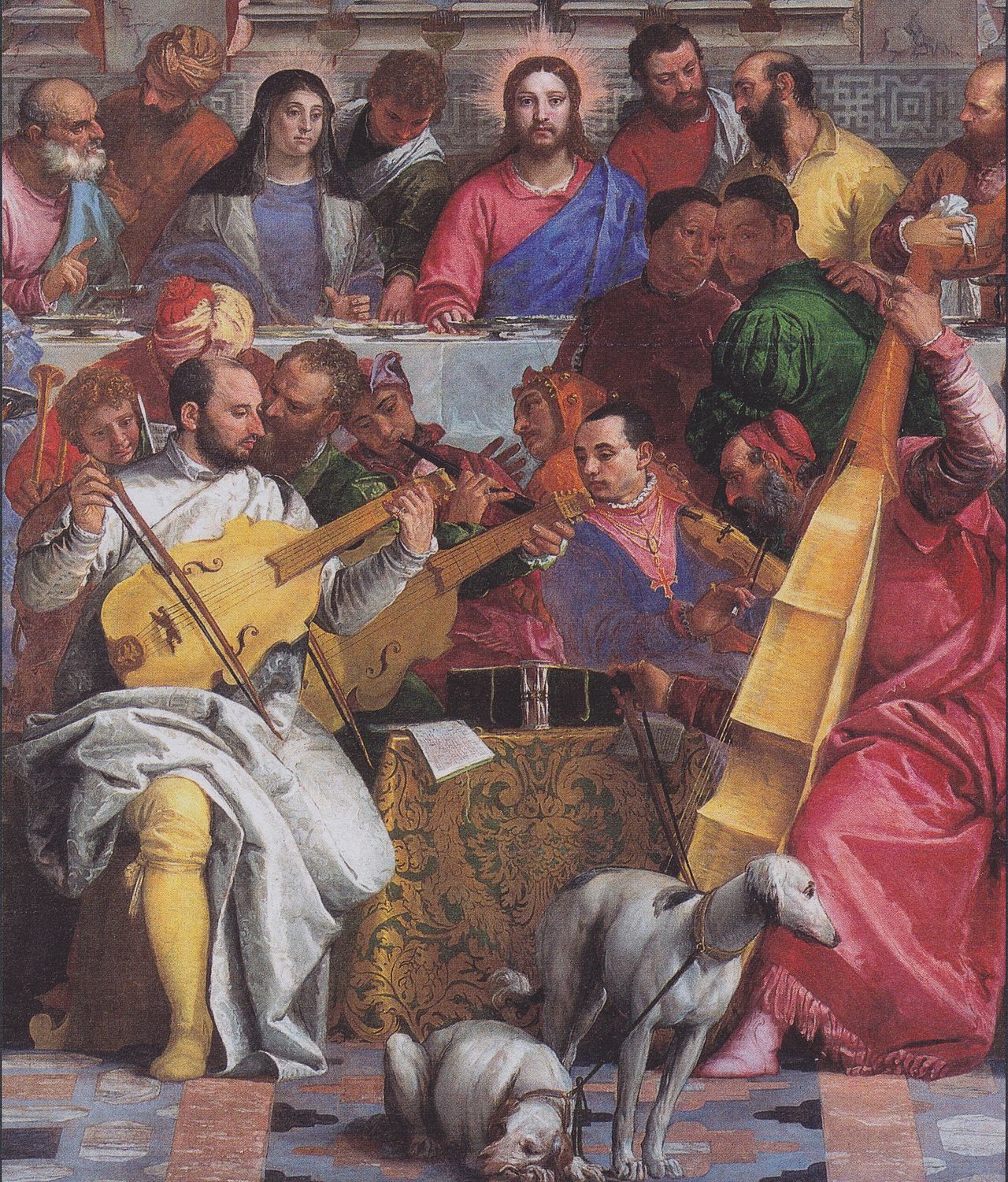 Figure 7: (V5_7) Detail from Veronese, The Wedding at Cana