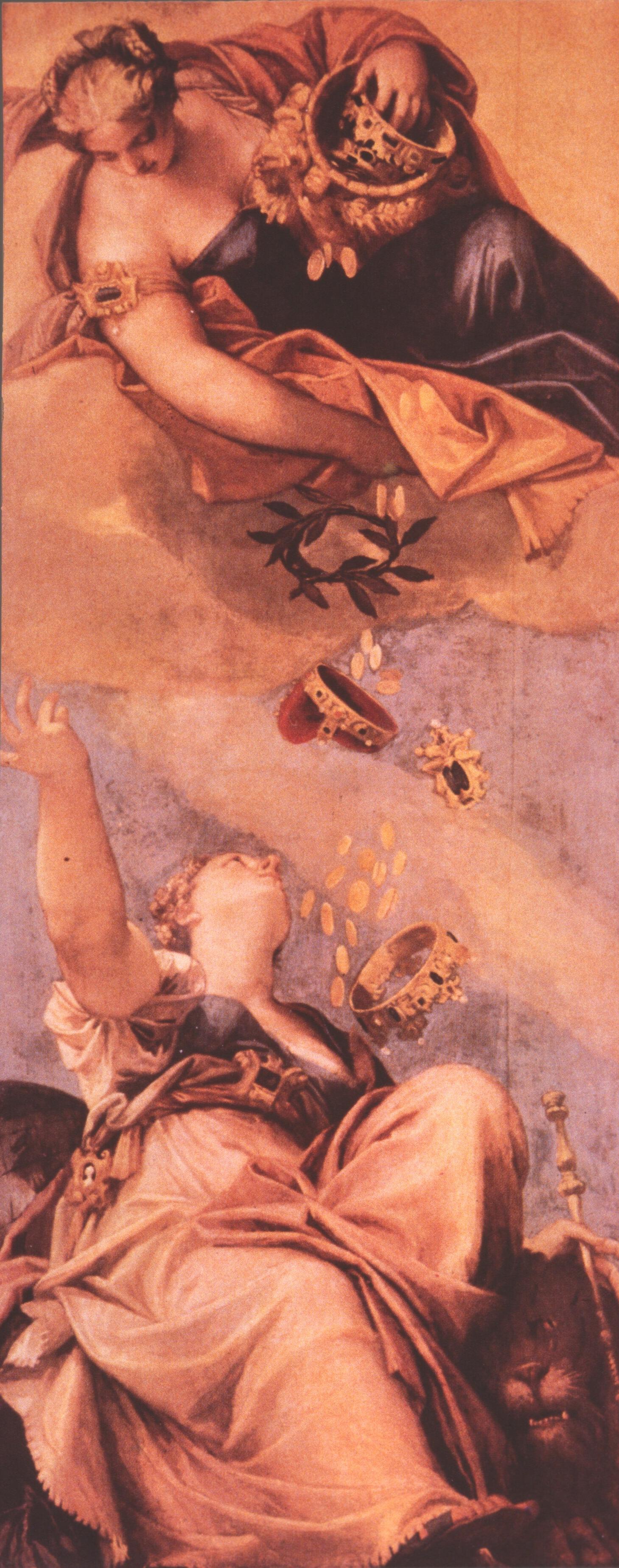 Figure 13: (V5_13) Veronese, Juno Showering Gifts on Venetia, Palazzo Ducale, Venice