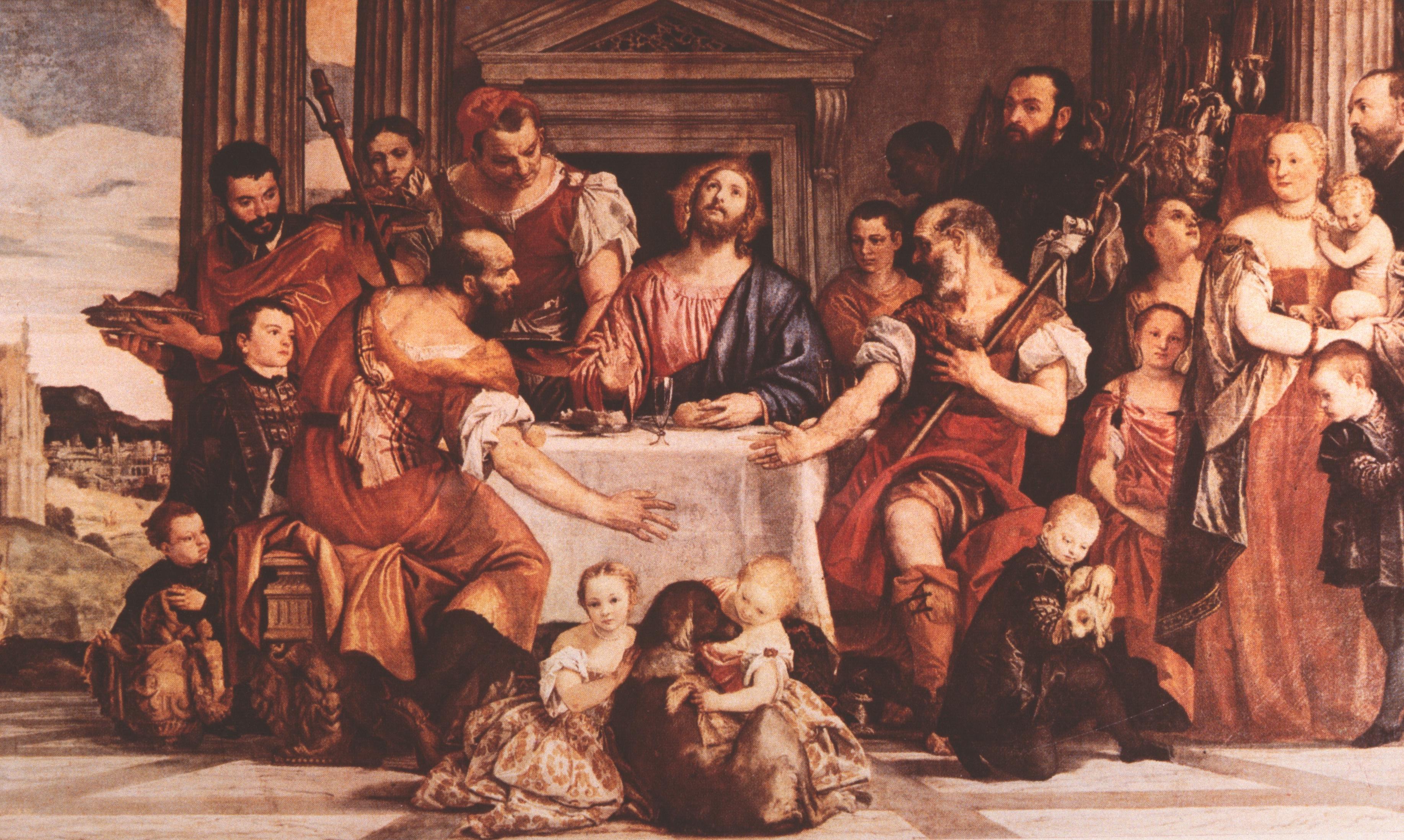 Figure 3: (V5_3) Veronese, Supper at Emmaus, Musée du Louvre