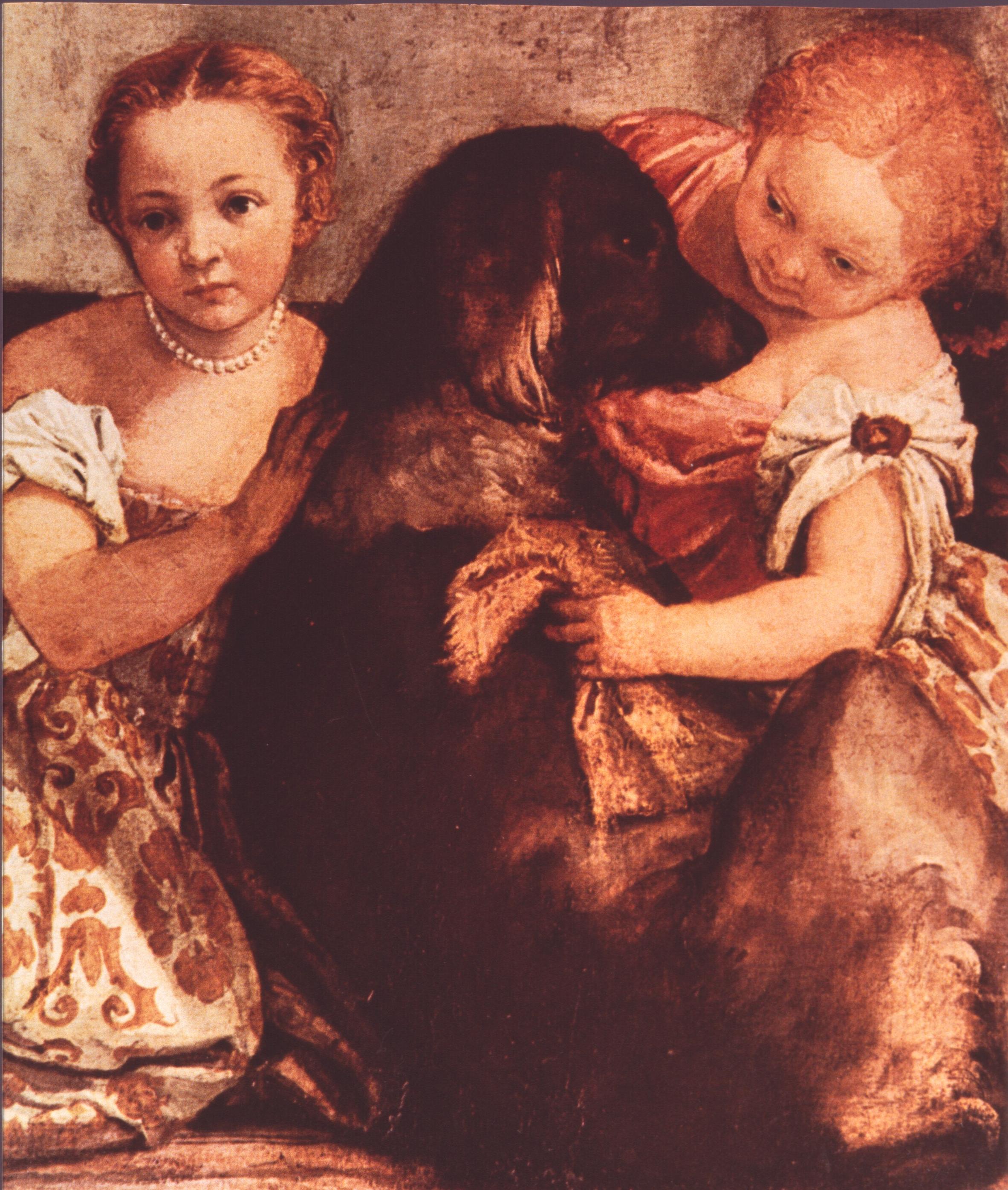 Figure 4: (V5_4) Detail from Veronese, Supper at Emmaus