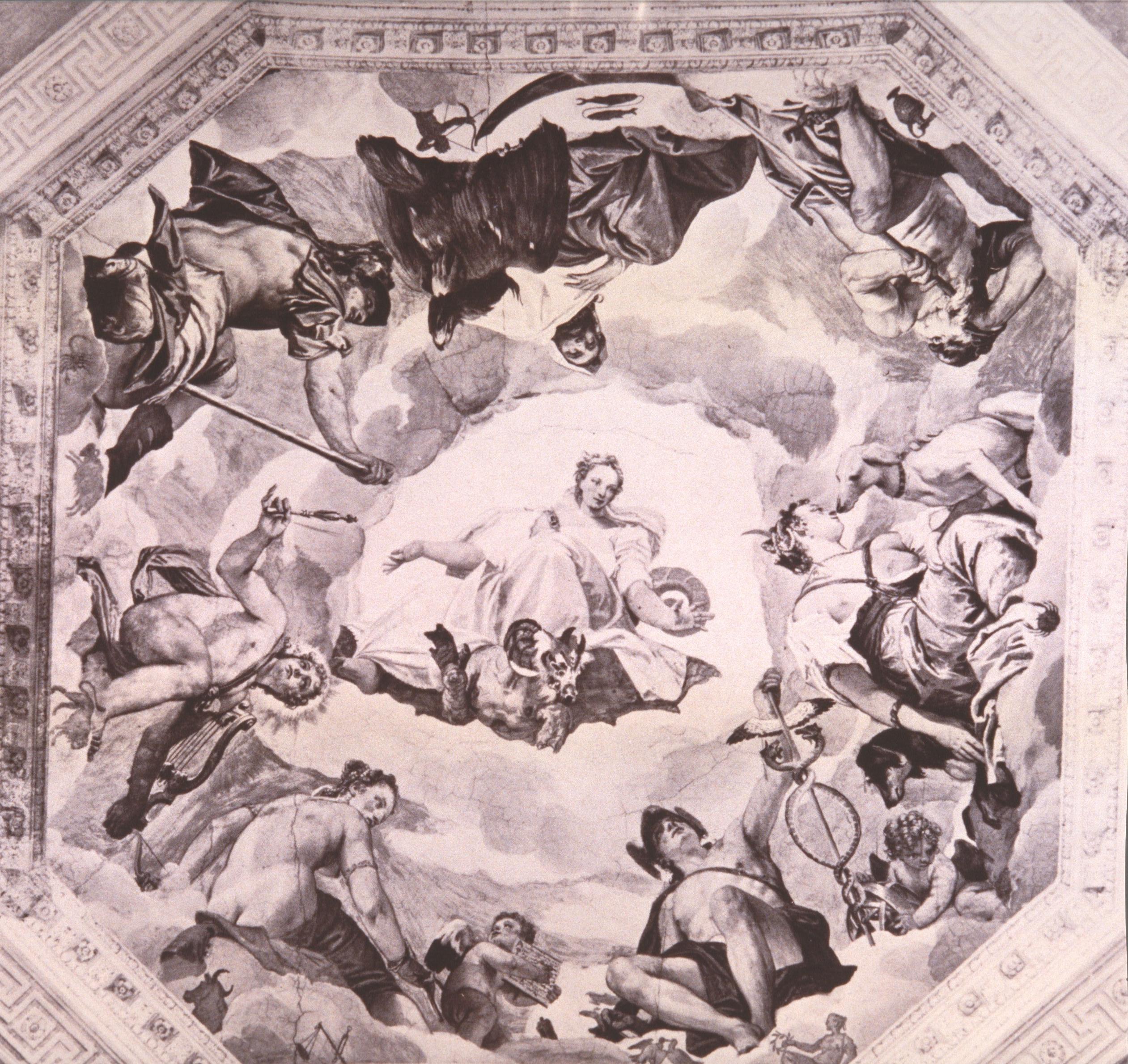 Figure 47: (V5_49) Detail from the ceiling of the Sala dell’Olimpo