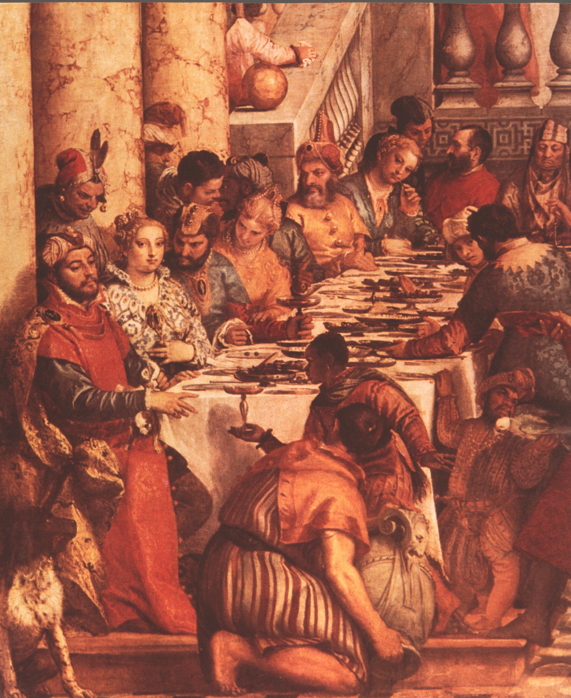 Figure 6: (V5_6) Detail from Veronese, The Wedding at Cana