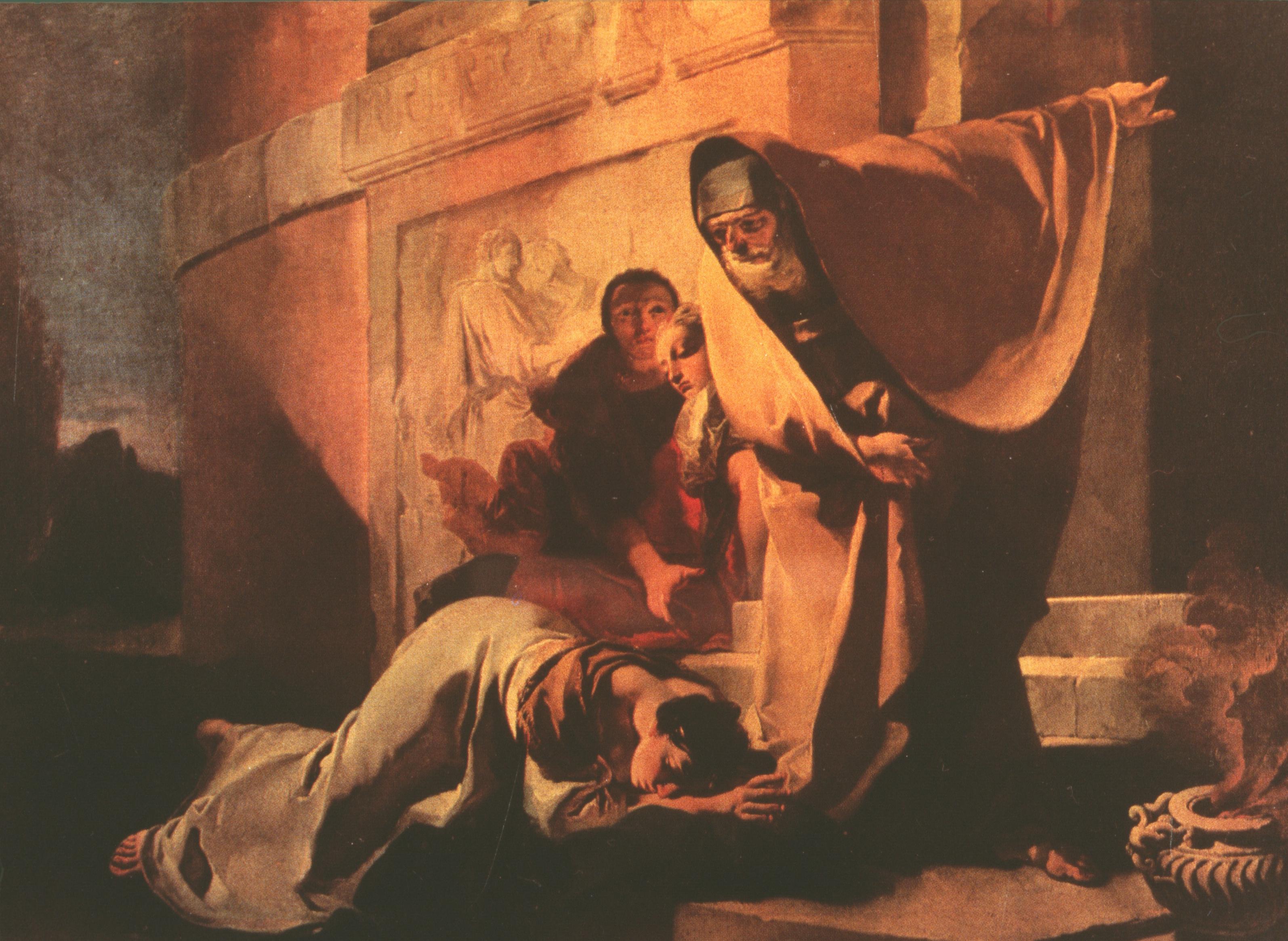 Figure 14: (V6_14) Tiepolo, Abraham Banishing Hagar, Rasini Collection, Milan