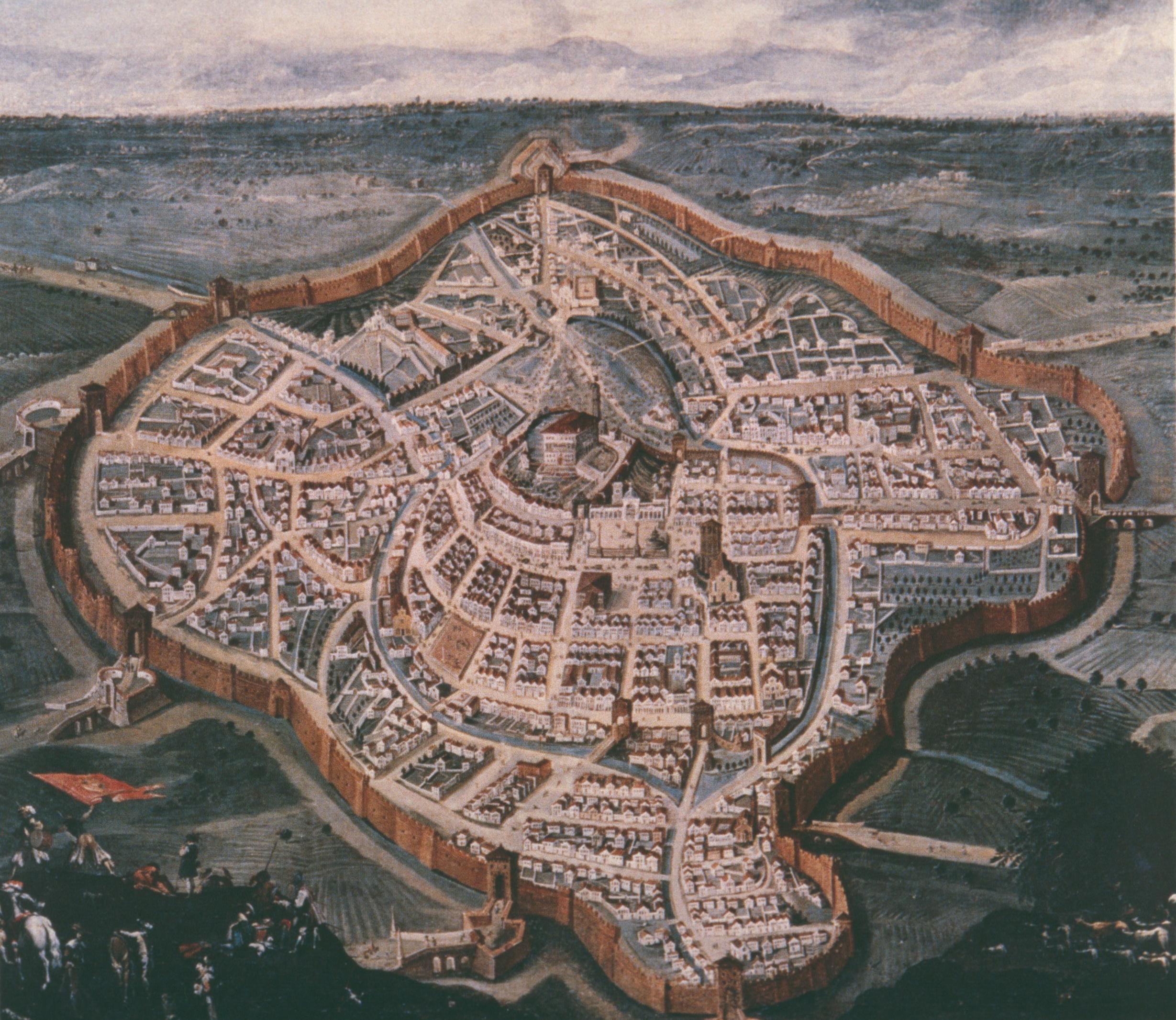 Figure 22: (V6_21) Luca Carlevaris, Perspective Map Of Udine, Musei Civici, Udine