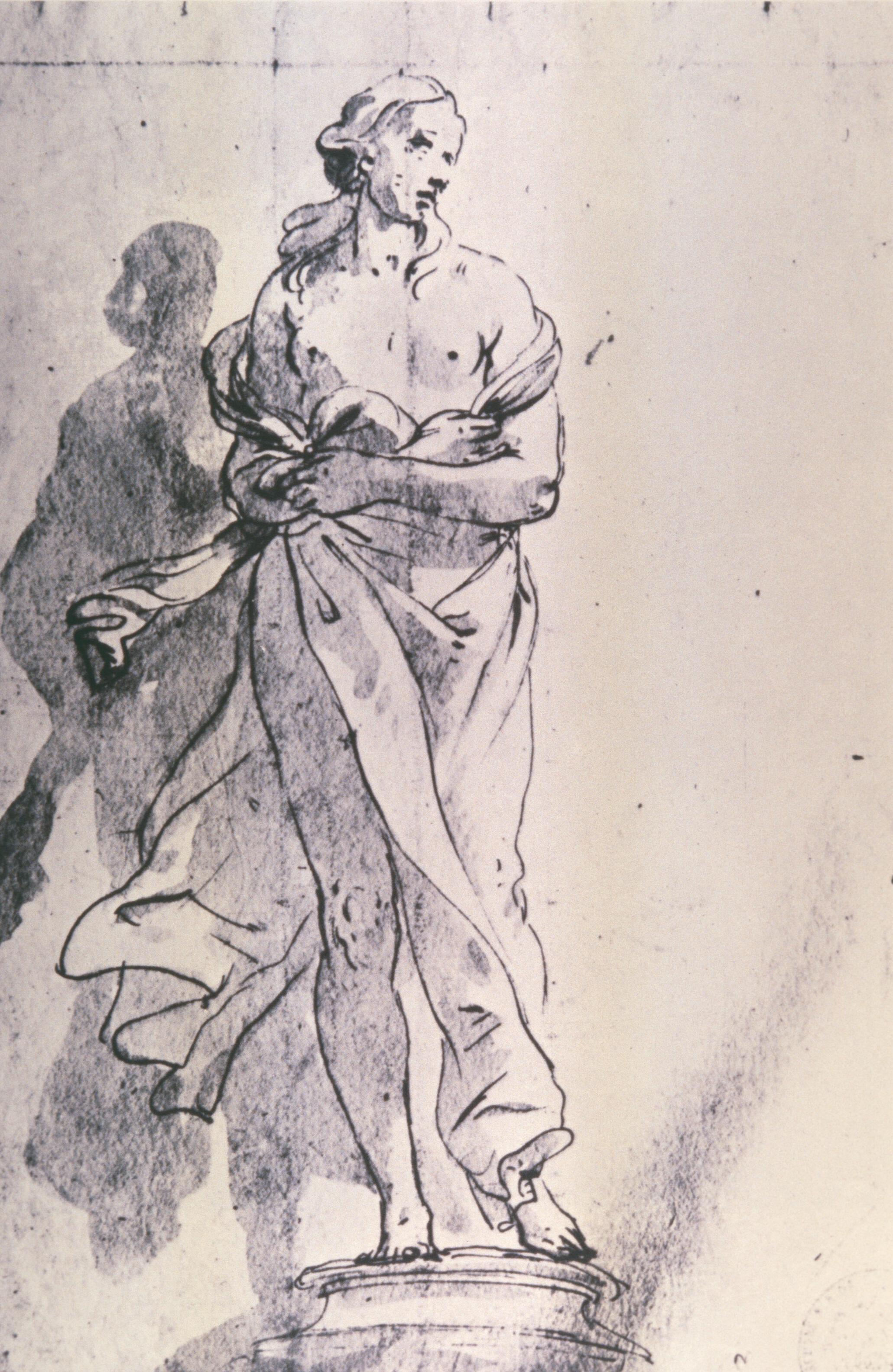 Figure 33: (V6_31) Tiepolo, Drawing for prophetess, Civico Museo Sartorio, Trieste