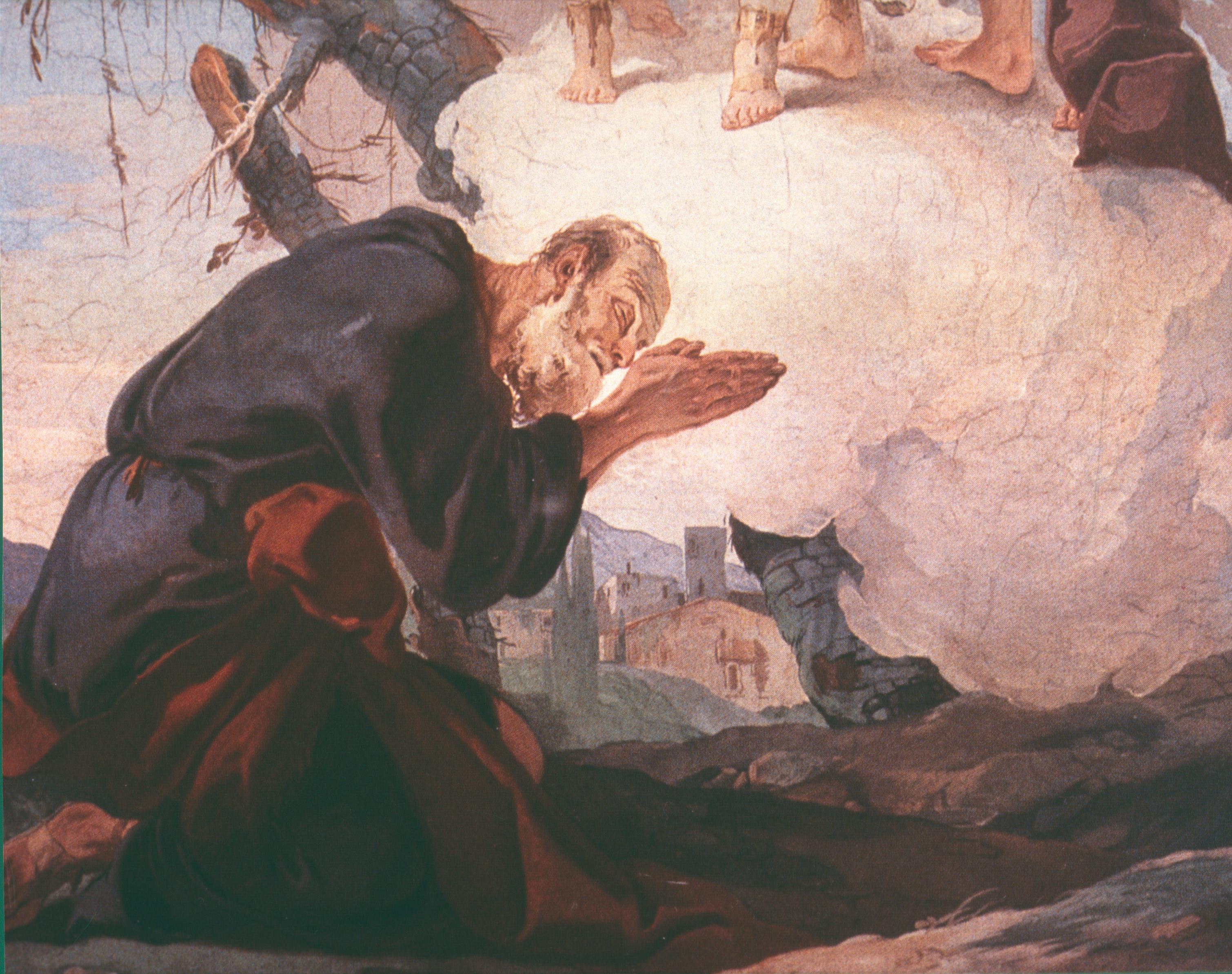 Figure 35: (V6_33) Detail from Tiepolo, The Three Angels Appearing to Abraham