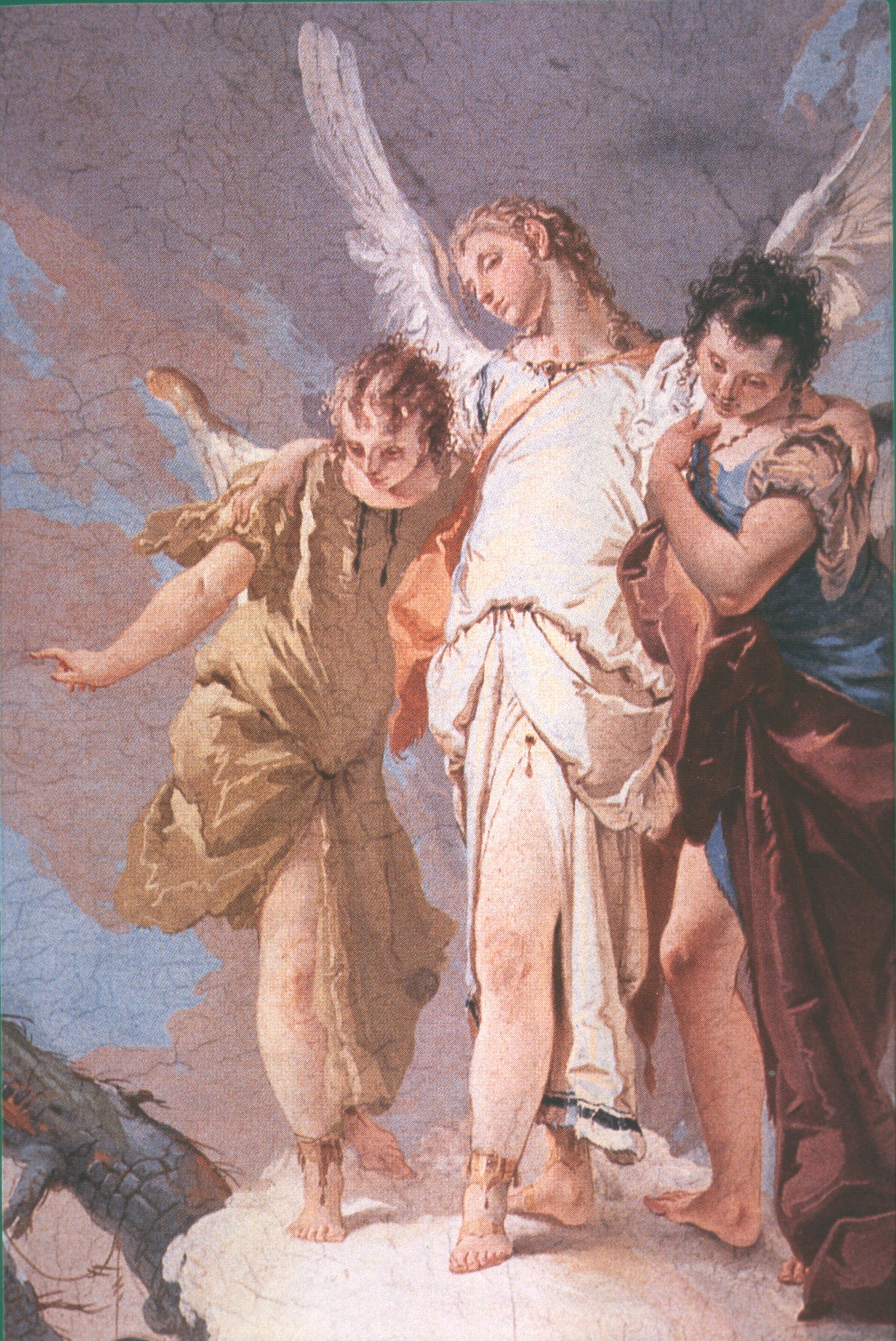 Figure 36: (V6_34) Detail from Tiepolo, The Three Angels Appearing to Abraham