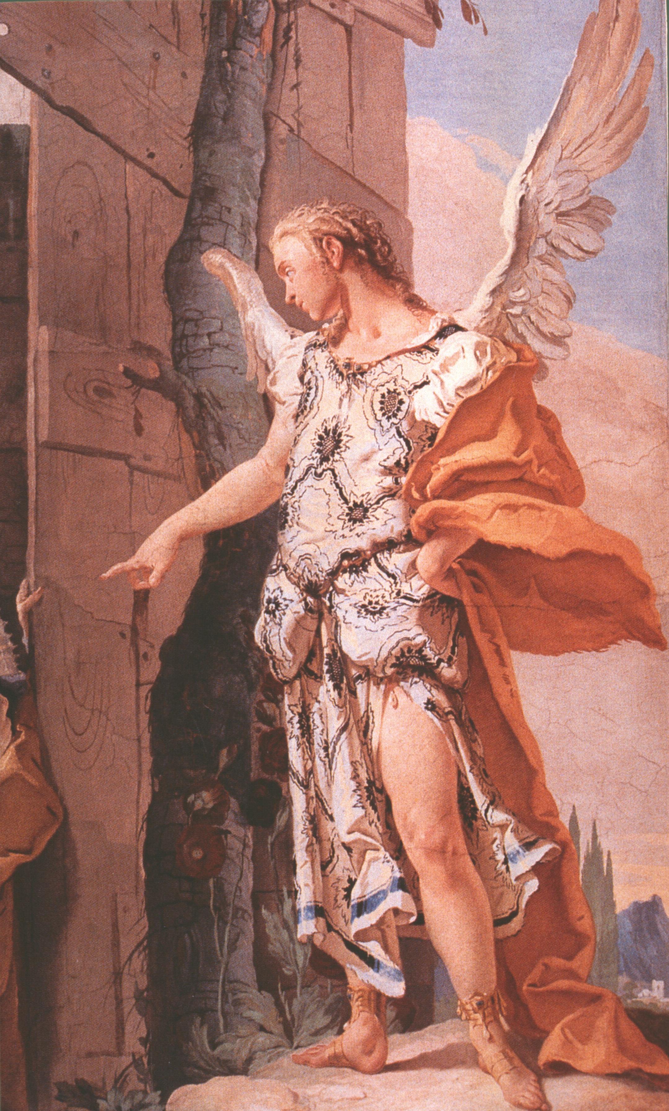 Figure 38: (V6_36) Detail from Tiepolo, Sarah and the Angel