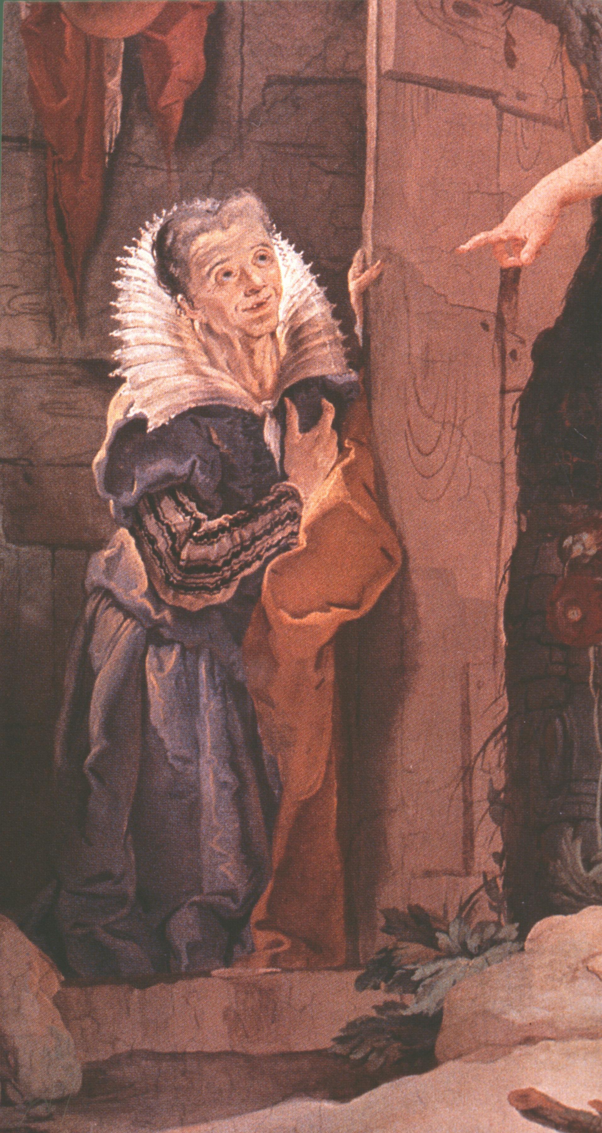 Figure 39: (V6_37) Detail from Tiepolo, Sarah and the Angel