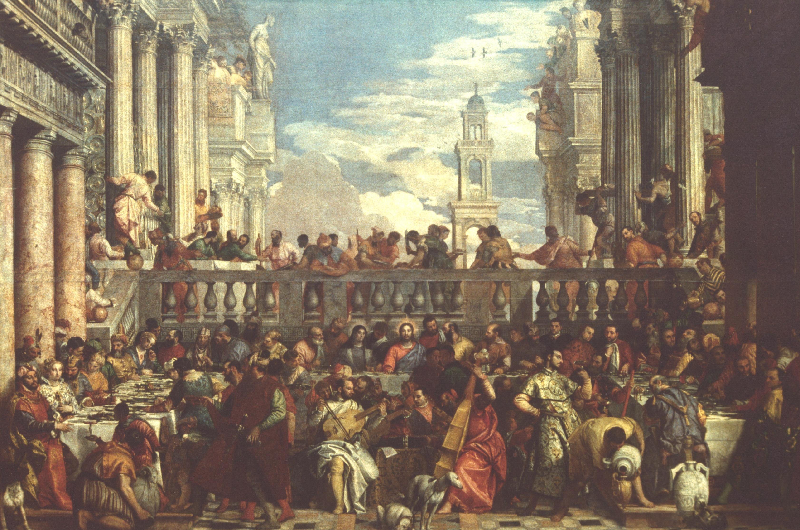 Figure 4: (V6_4) Veronese, The Wedding at Cana, Musée du Louvre