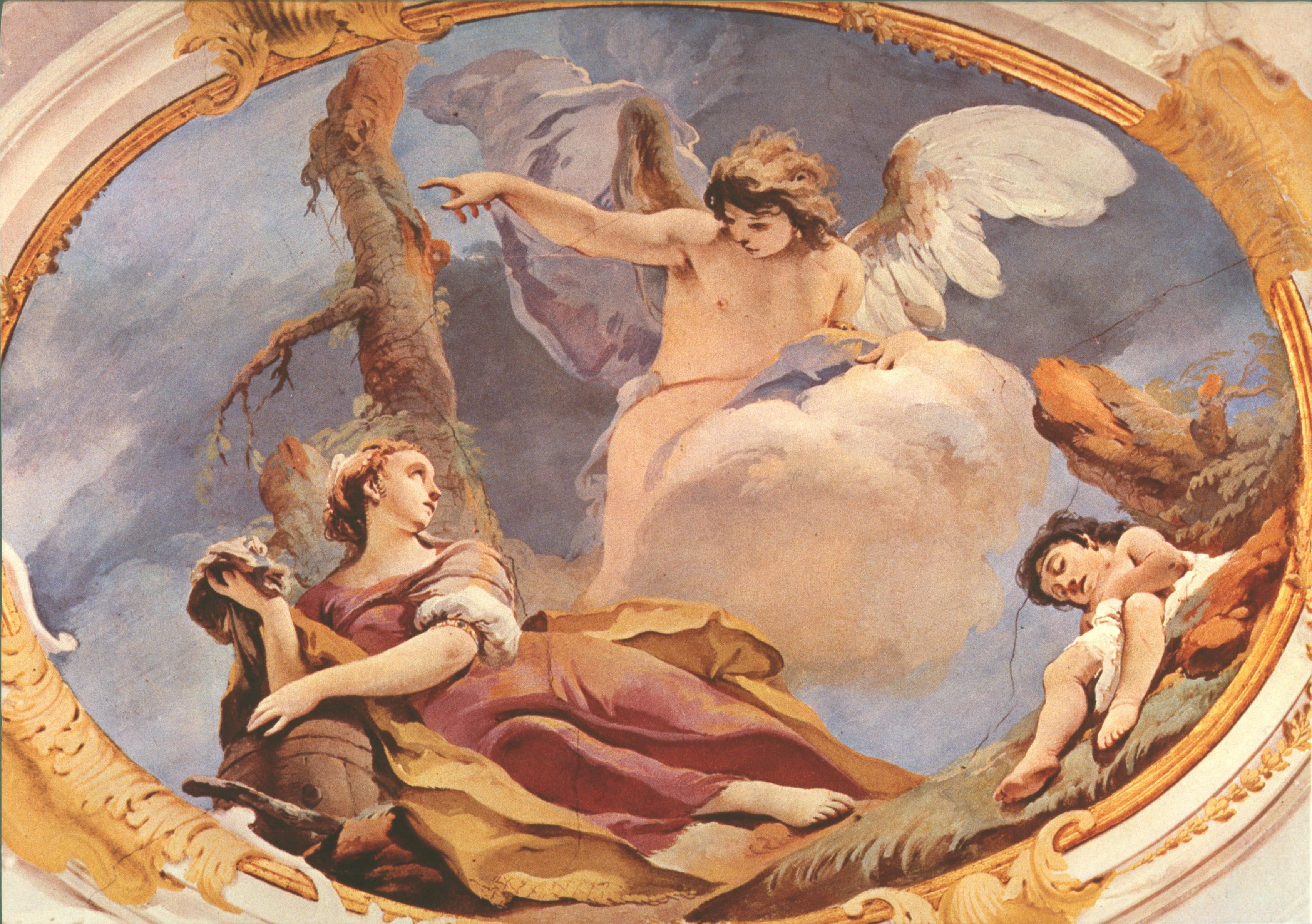 Figure 40: (V6_38) Tiepolo, Hagar and Ishmael in the Wilderness, Palazzo Arcivescovile, Udine