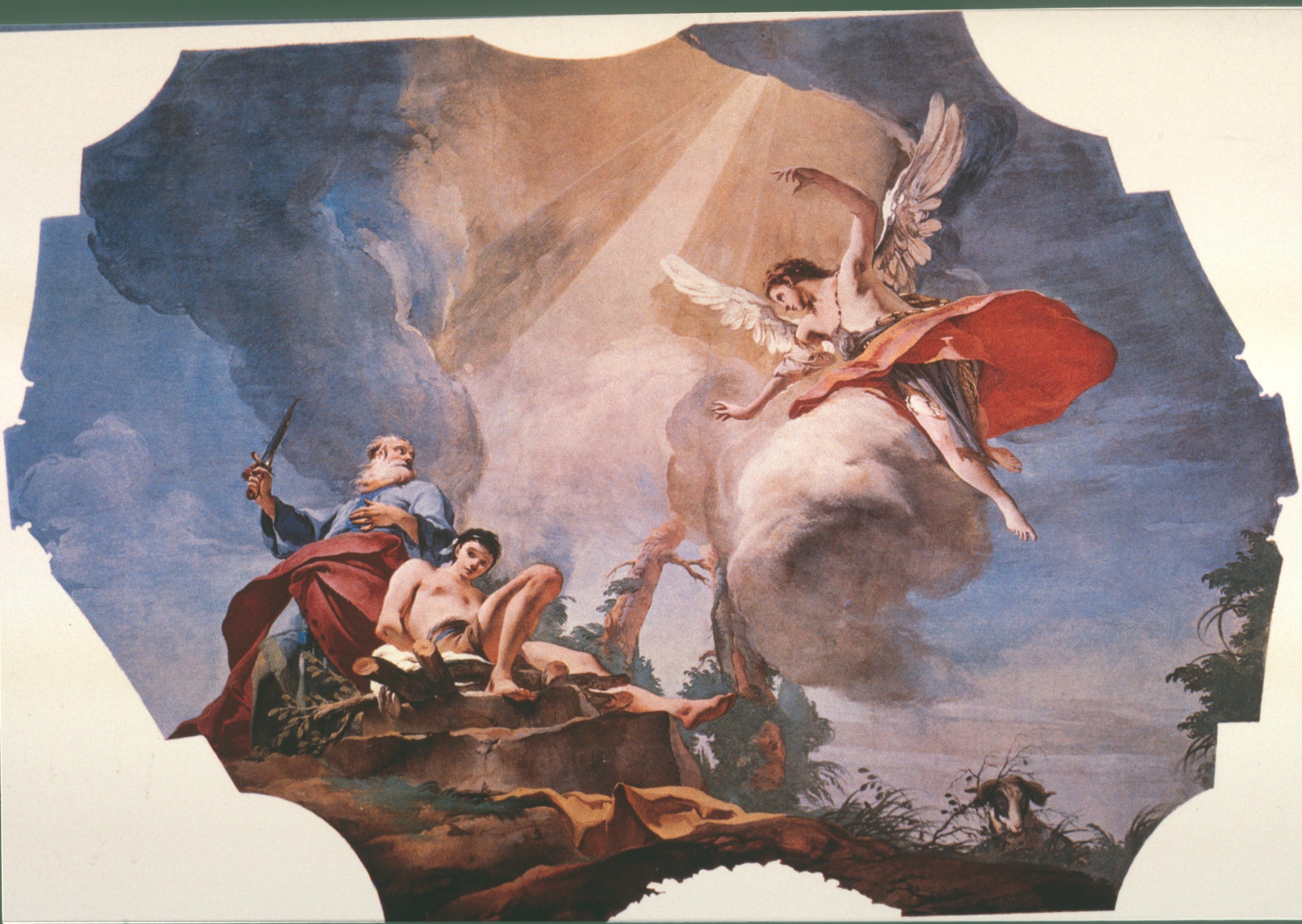 Figure 42: (V6_40) Tiepolo, The Sacrifice of Isaac, Palazzo Arcivescovile, Udine