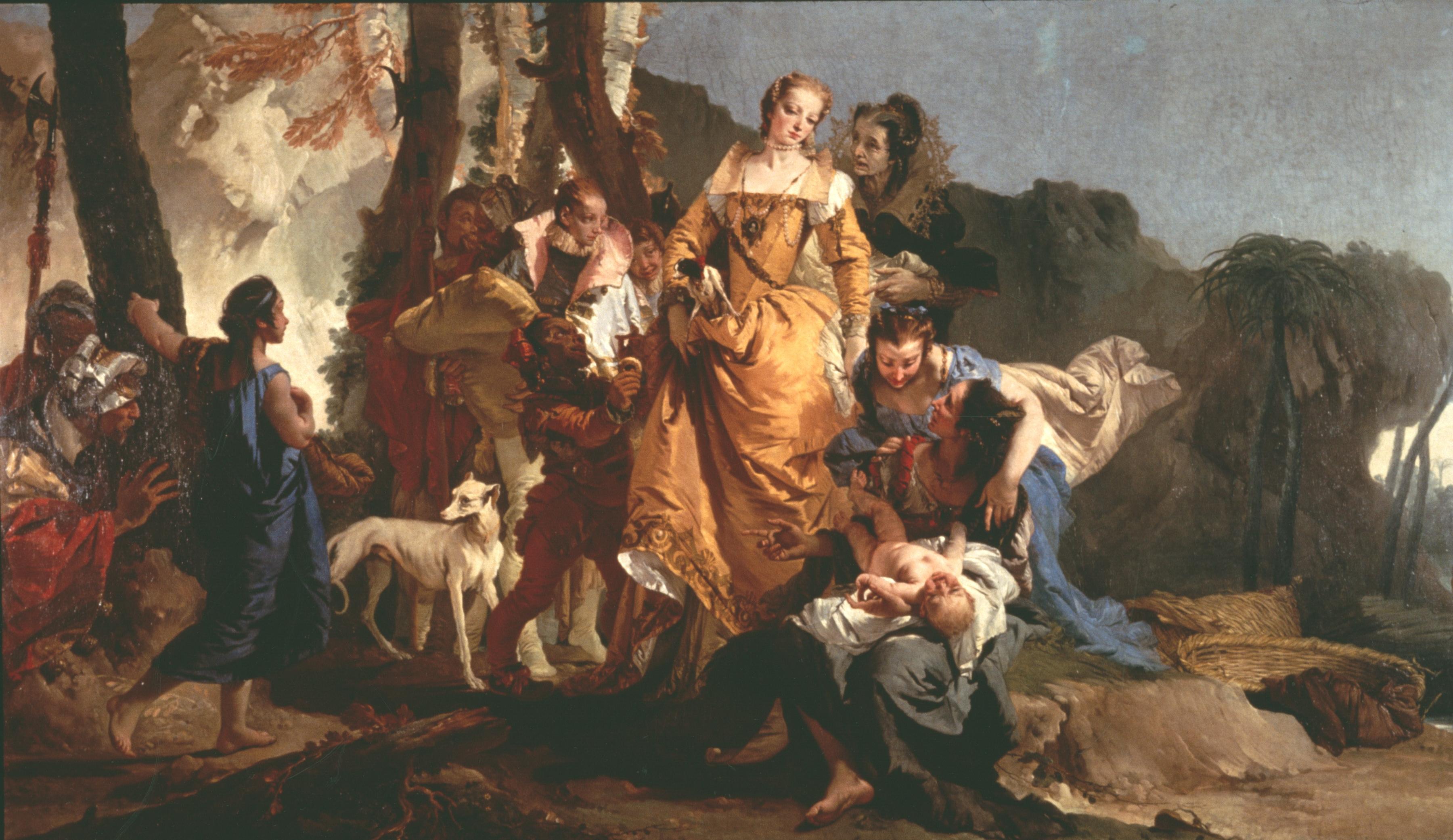 Figure 53: (V6_51) Tiepolo, The Finding of Moses, National Gallery of Scotland