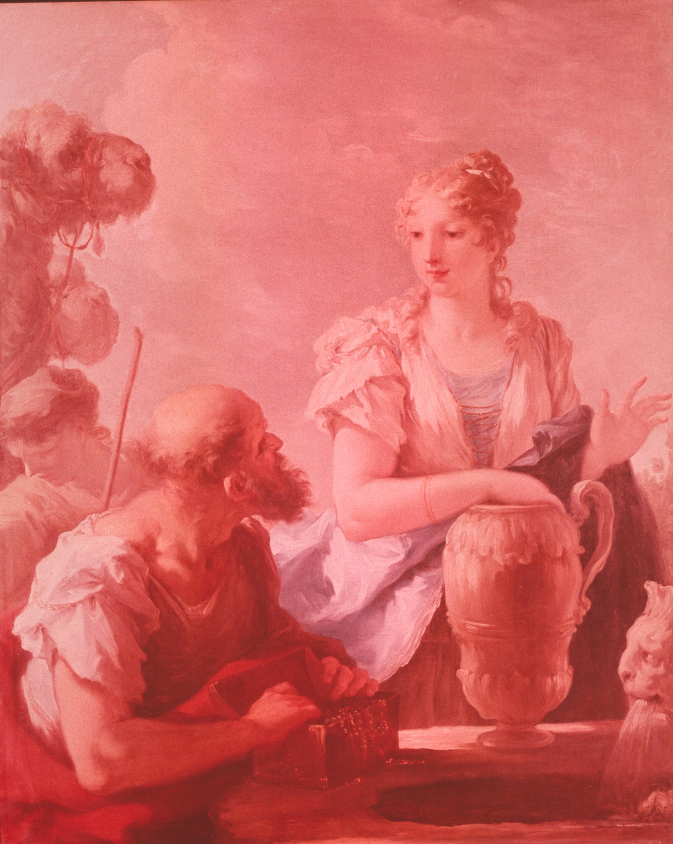 Figure 9: (V6_9) Giovanni Antonio Pellegrini, Rebecca at the Well, National Gallery