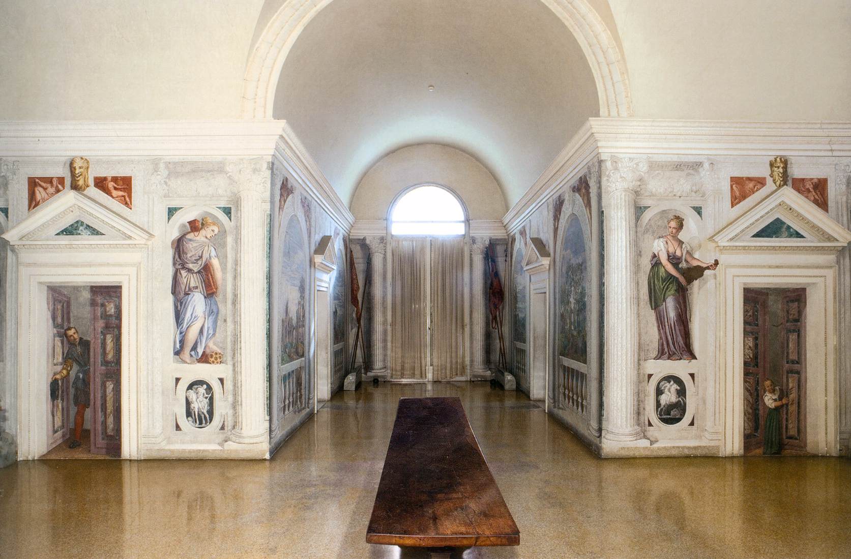 Figure 44: View of the Sala a Crociera